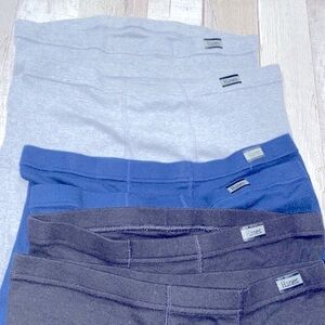Hanes set of 6 new without tags boxer briefs + 1 pair boxers